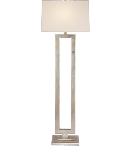 silver modern floor lamp