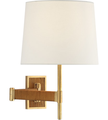 visual comfort swing arm sconce