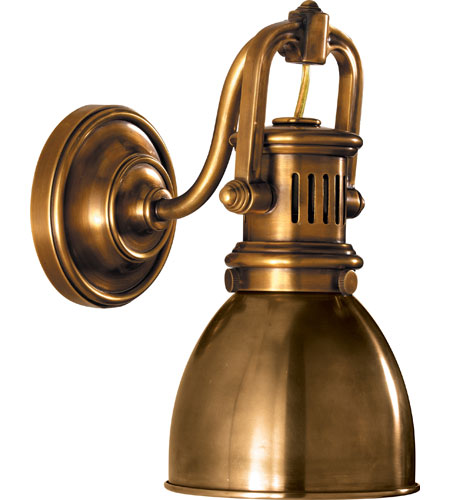 Studio Yoke 1 Light Wall Sconces in Hand Rubbed Antique Brass SL2975HAB HAB