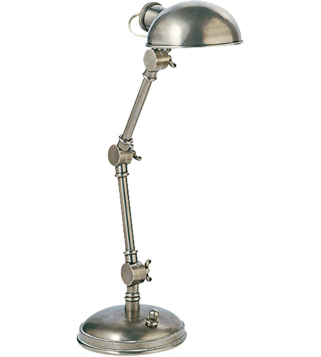 Visual Comfort SL3025AN E. F. Chapman Pixie 13 inch 25.00 watt Antique Nickel Task Table Lamp Portable Light