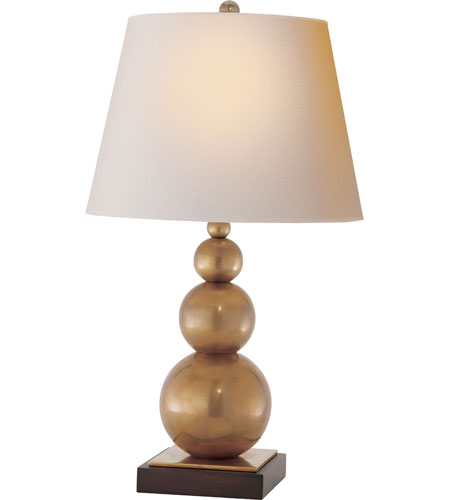 Visual Comfort SL3805HAB-NP E.f. Chapman Stacked 24 inch 75.00 watt Hand-Rubbed Antique Brass Decorative Table Lamp Portable Light photo
