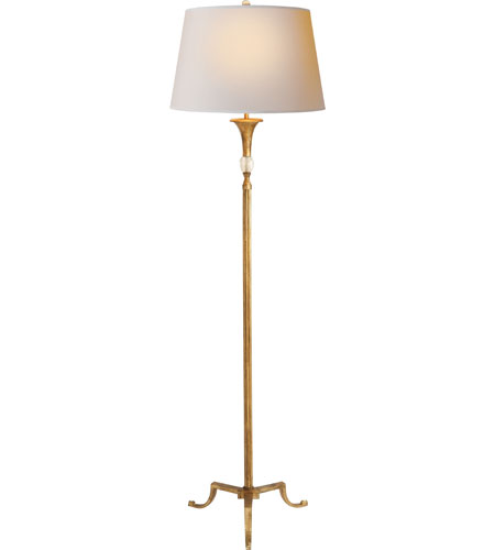 Studio Maurice 1 Light Floor Lamps in Gilded Iron With Wax SP1004GI NP
