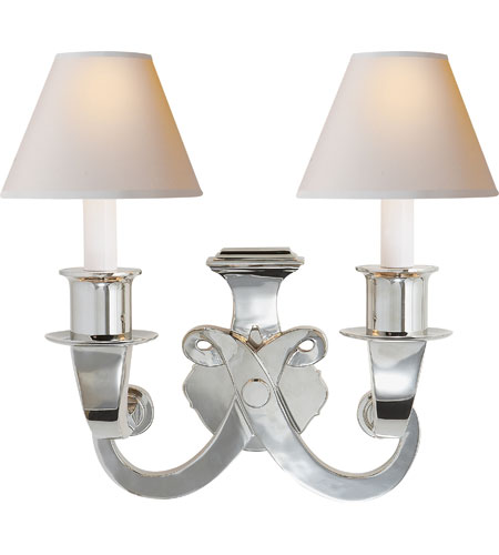 Visual Comfort SP2000PN-NP Randall Powers Savoy Sconce 