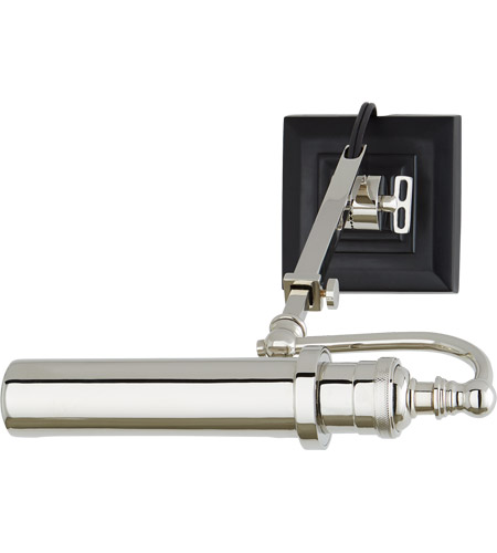 Thomas Obrien Academy 1 Light Picture Lights in Polished Nickel TOB2000PN
