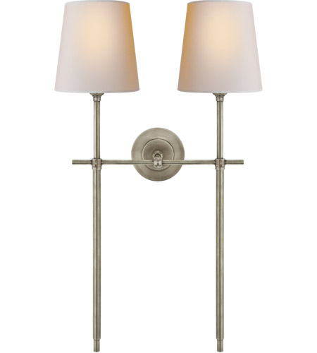 Details about   Visual Comfort Aiden Tail Sconce Chapman & Myers CHD 2505PN Polished Nickel $449 