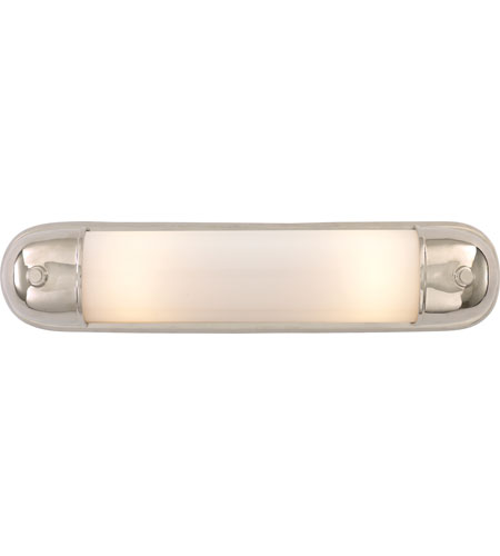 Thomas Obrien Selecta 2 Light Bathroom Vanity Lights in Polished Nickel TOB2062PN WG