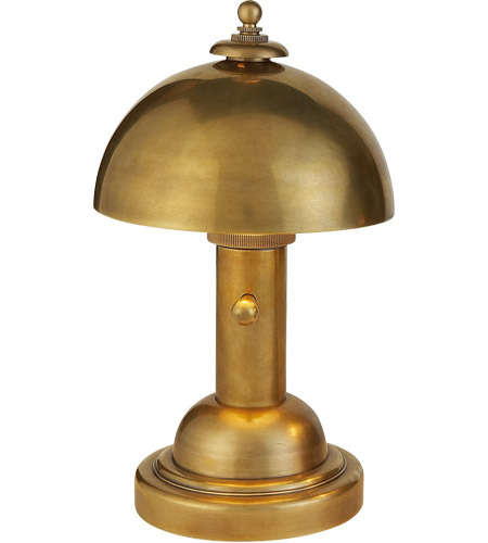 Visual Comfort TOB3142HAB Thomas O'Brien Totie 11 inch 40.00 watt Hand-Rubbed Antique Brass Task Table Lamp Portable Light photo