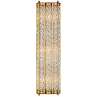 Visual Comfort ARN2027HAB AERIN Eaton 3 Light 6 inch Hand-Rubbed Antique Brass Linear Sconce Wall Light thumb