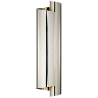 Visual Comfort ARN2066PN AERIN Iva 3 Light 6 inch Polished Nickel Wrapped Sconce Wall Light, Large thumb