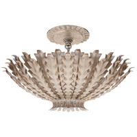 Visual Comfort ARN4011BSL AERIN Hampton 3 Light 17 inch Burnished Silver Leaf Chandelier Ceiling Light, Small photo thumbnail