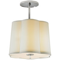 Visual Comfort BBL5016SS-S Barbara Barry Simple 3 Light 16 inch Soft Silver Hanging Shade Ceiling Light photo thumbnail