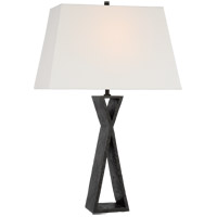 Visual Comfort CHA8550AI-L Chapman & Myers Denali 25 inch 15.00 watt Aged Iron Table Lamp Portable Light, Small thumb