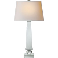 Visual Comfort CHA8993CG-NP E. F. Chapman Entarsus 30 inch 100 watt Crystal Decorative Table Lamp Portable Light  photo thumbnail