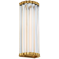 Visual Comfort CHD2925AB-CG Chapman & Myers Kean LED 6 inch Antique-Burnished Brass Sconce Wall Light thumb