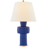 Visual Comfort CS3656FLB-L Christopher Spitzmiller Eerdmans 29 inch 100.00 watt Flowing Blue Table Lamp Portable Light, Medium thumb
