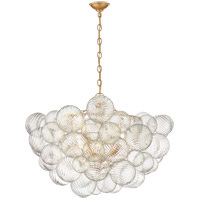 Visual Comfort JN5112G/CG Julie Neill Talia 8 Light 33 inch Gild Chandelier Ceiling Light in Gild and Crystal, Large photo thumbnail
