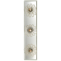 Visual Comfort Ks2231lc Kate Spade New York Keaton 3 Light 18 Inch Light Cream Floral Vanity Light Wall Light