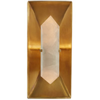 Visual Comfort KW2091AB/Q Kelly Wearstler Halcyon 1 Light 6 inch Antique Burnished Brass Sconce Wall Light, Kelly Wearstler, Rectangle, Quartz photo thumbnail