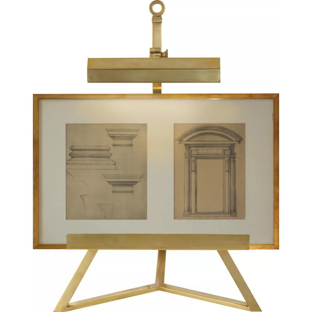 Visual Comfort Signature Collection AH3500NB Alexa Hampton Estelle 22.25 inch 40 watt Natural Brass Display Lamp Portable Light