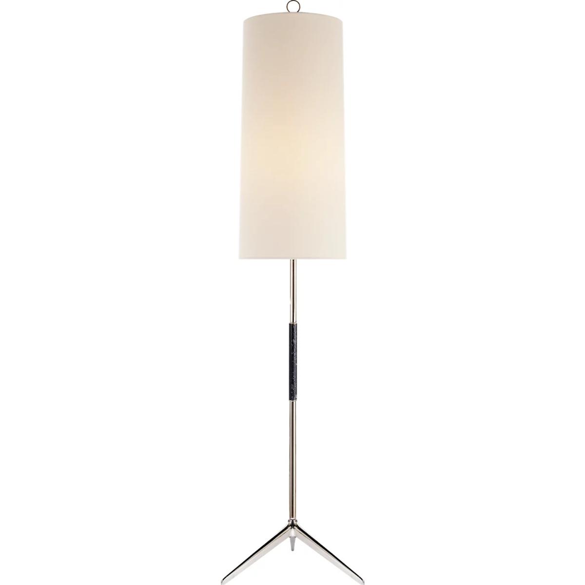 Visual Comfort Signature Collection ARN1001PN-L AERIN Frankfort 60 inch 100 watt Polished Nickel Floor Lamp Portable Light