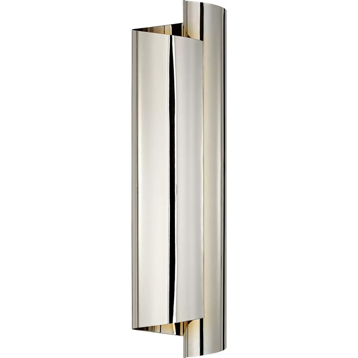 Visual Comfort Signature Collection ARN2066PN AERIN Iva 3 Light 6.25 inch Polished Nickel Wrapped Sconce Wall Light, Large