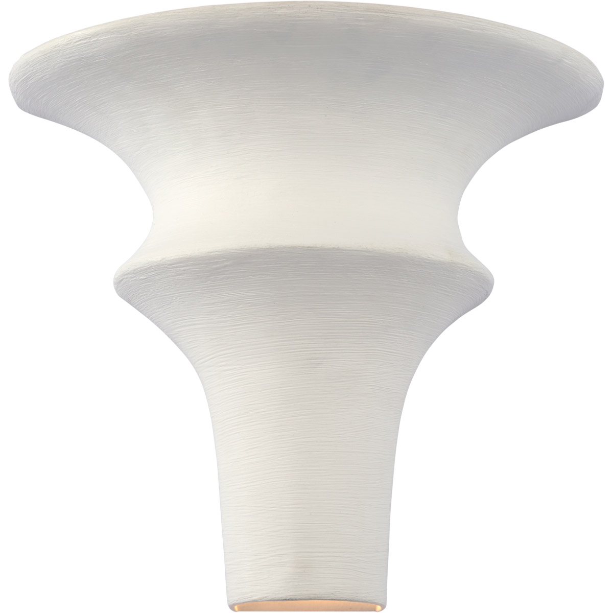 Visual Comfort Signature Collection ARN2325PW AERIN Lakmos LED 11.5 inch Plaster White Sconce Wall Light, Small
