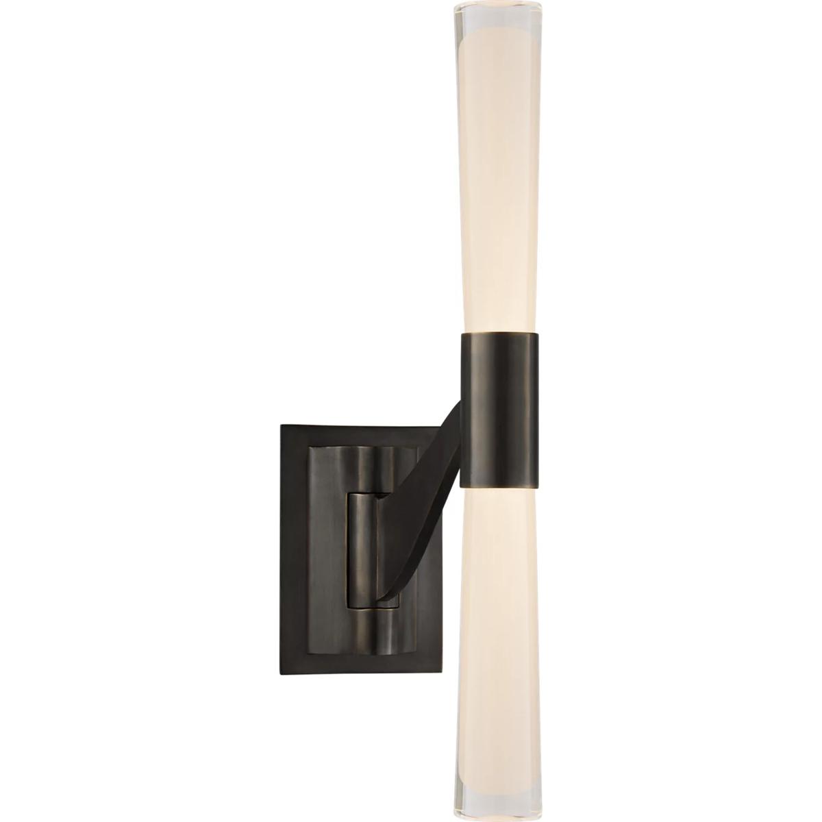 Visual Comfort Signature Collection ARN2470BZ-CG AERIN Brenta 6.5 inch 9 watt Bronze Single Articulating Sconce Wall Light