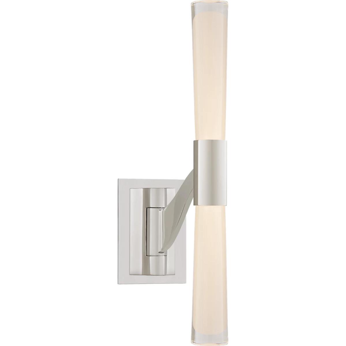 Visual Comfort Signature Collection ARN2470PN-CG AERIN Brenta 6.5 inch 9 watt Polished Nickel Single Articulating Sconce Wall Light