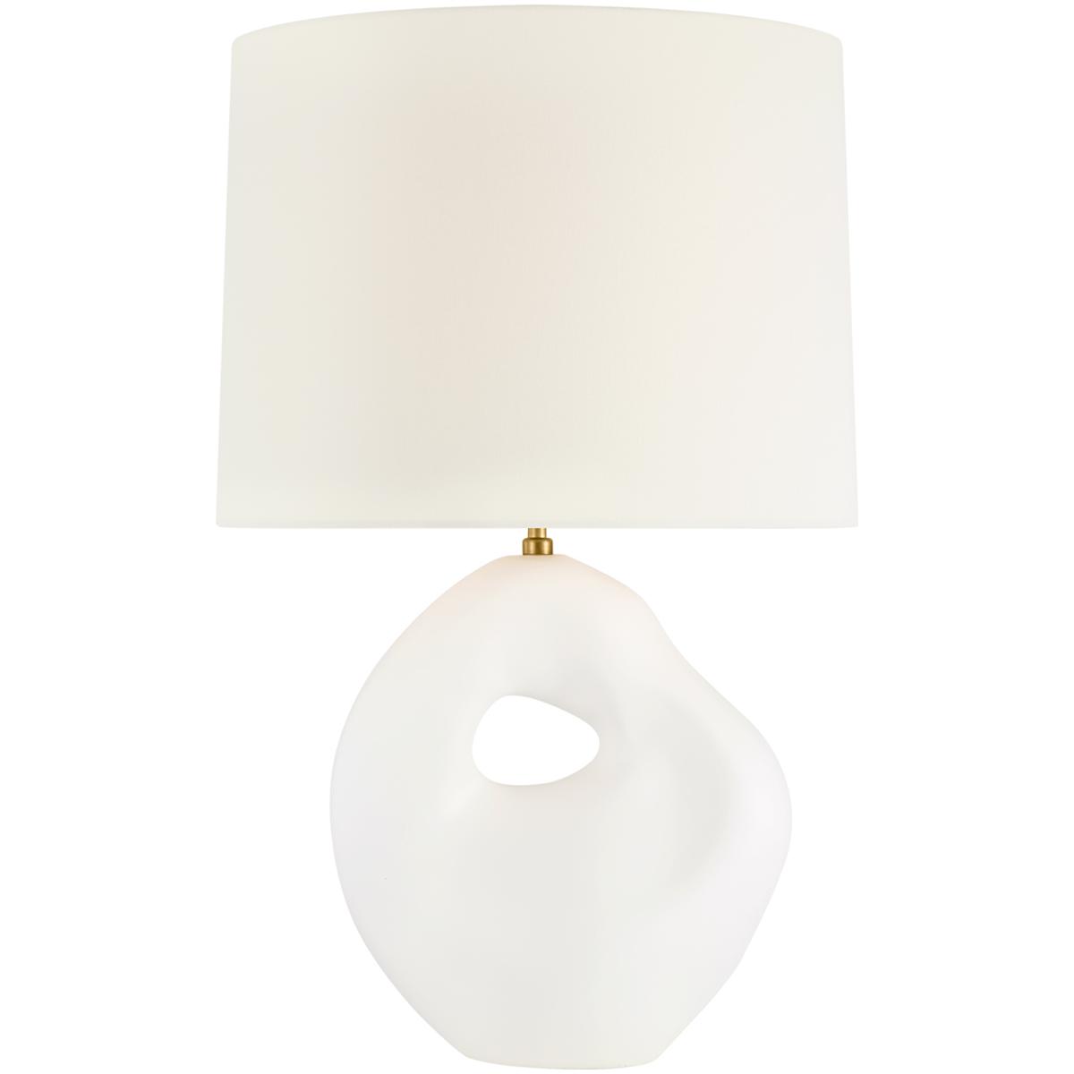 Visual Comfort Signature Collection ARN3396PW-L-CL AERIN Adria 25.25 inch 4.6 watt Plaster White Cordless Table Lamp Portable Light