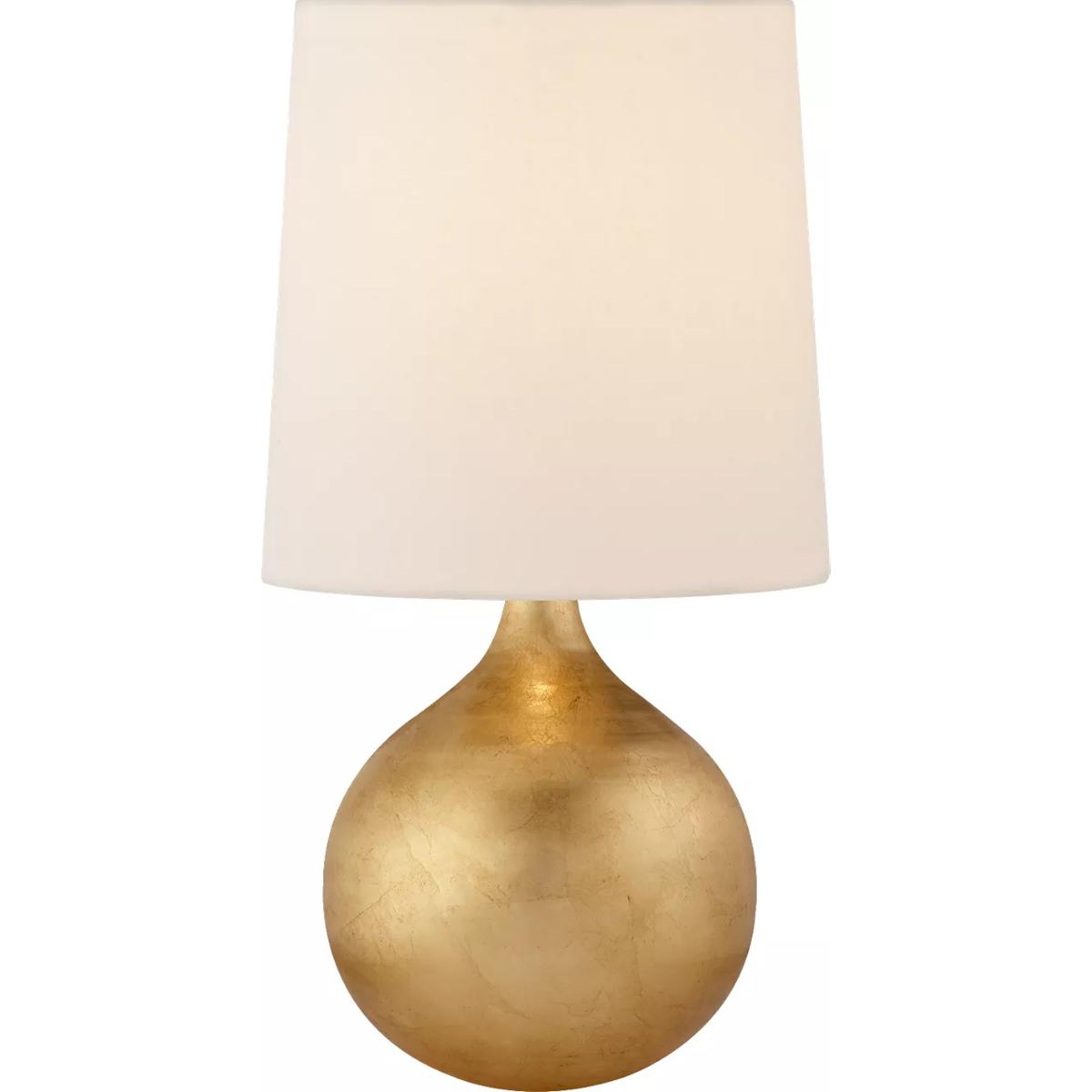 Lighting New York R-ARN3600G-L Visual Comfort AERIN Warren 13 inch 60 watt Gild Mini Table Lamp Portable Light ARN3600G-L - Open Box