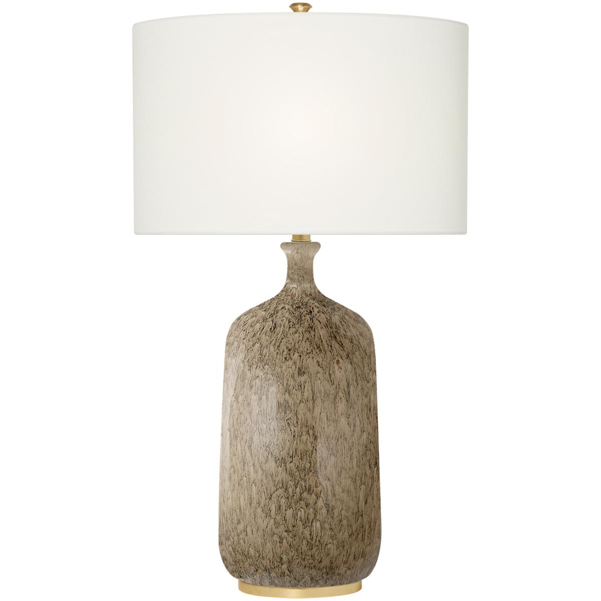 Visual Comfort Signature Collection ARN3608MS-L AERIN Culloden 32.5 inch 150 watt Marbleized Sienna Table Lamp Portable Light
