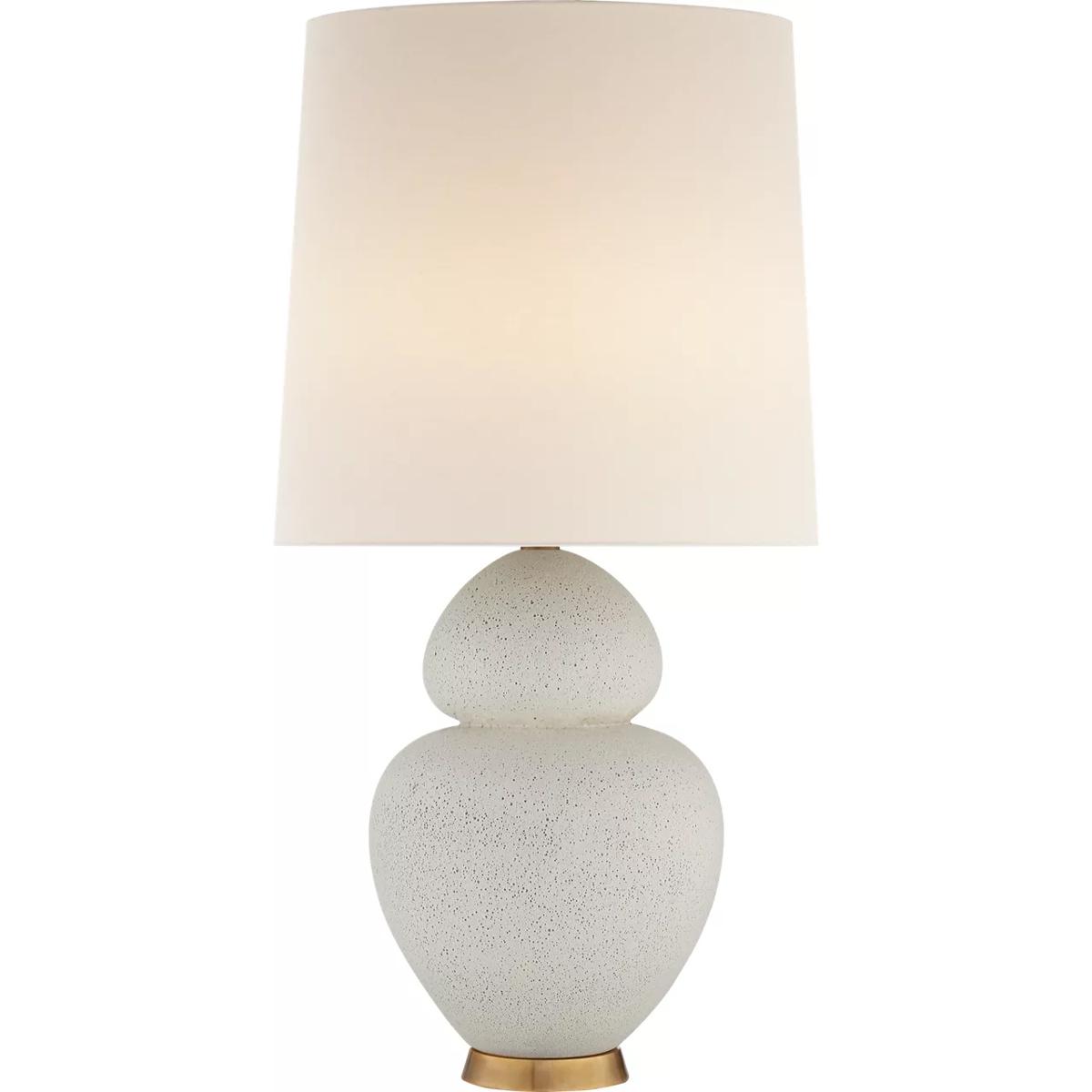 Visual Comfort Signature Collection ARN3622CHW-L AERIN Michelena 34 inch 60 watt Chalk White Table Lamp Portable Light