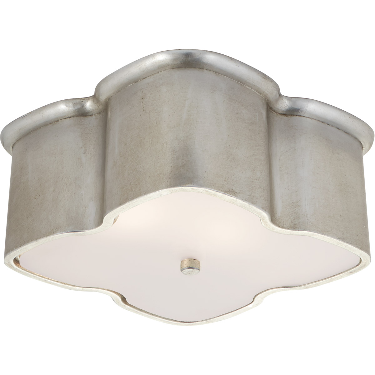 Visual Comfort Signature Collection ARN4041BSL AERIN Bolsena 2 Light 11.75 inch Burnished Silver Leaf Flush Mount Ceiling Light