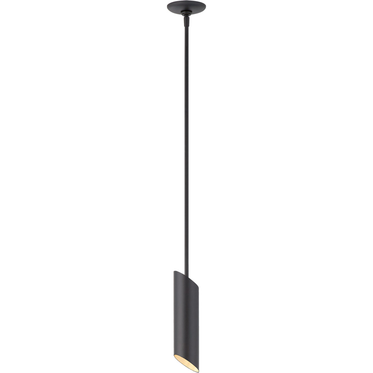 Visual Comfort Signature Collection ARN5045BLK/G AERIN Tourain 1 Light 3.25 inch Black and Gild Pendant Ceiling Light, Small