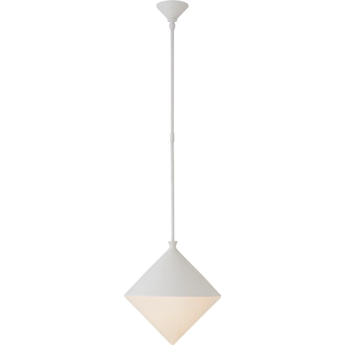 Visual Comfort Signature Collection ARN5356WHT-WG AERIN Sarnen LED 15.25 inch Matte White Pendant Ceiling Light, Medium