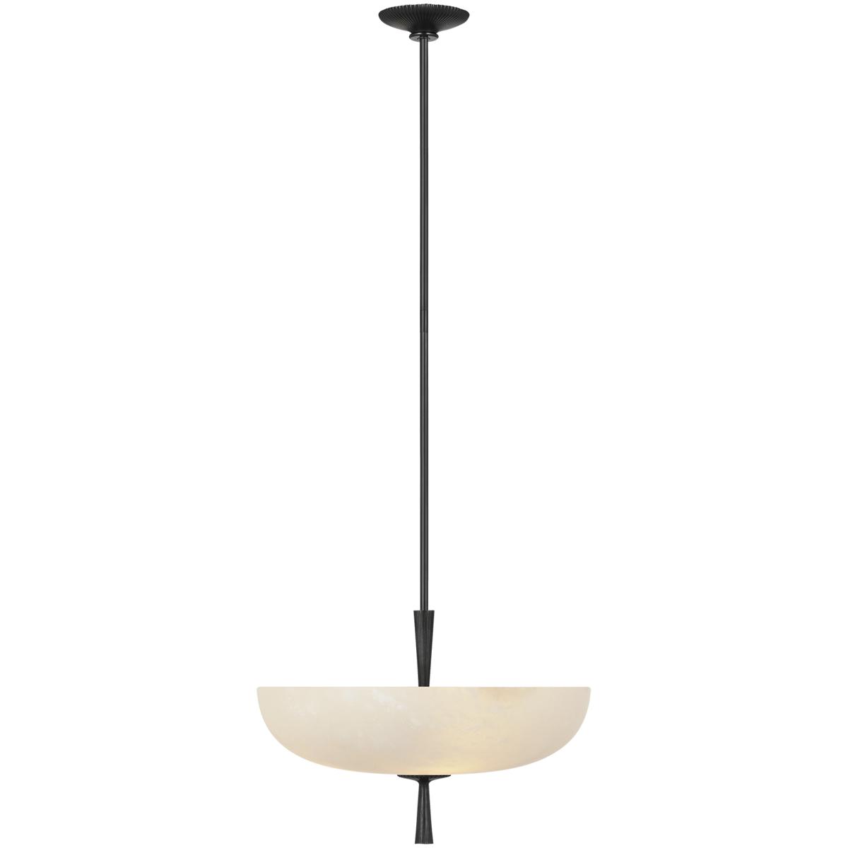 Visual Comfort Signature Collection ARN5415BZ-ALB AERIN Pascal LED 19 inch Bronze Bowl Pendant Ceiling Light