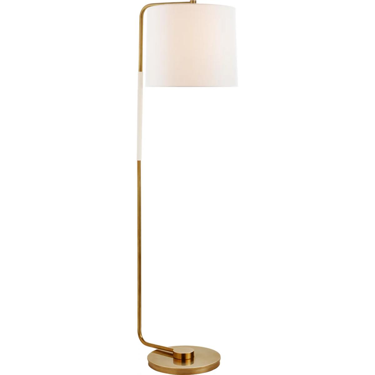 Visual Comfort Signature Collection BBL1070SB-L Barbara Barry Swing 54.75 inch 75 watt Soft Brass Articulating Floor Lamp Portable Light