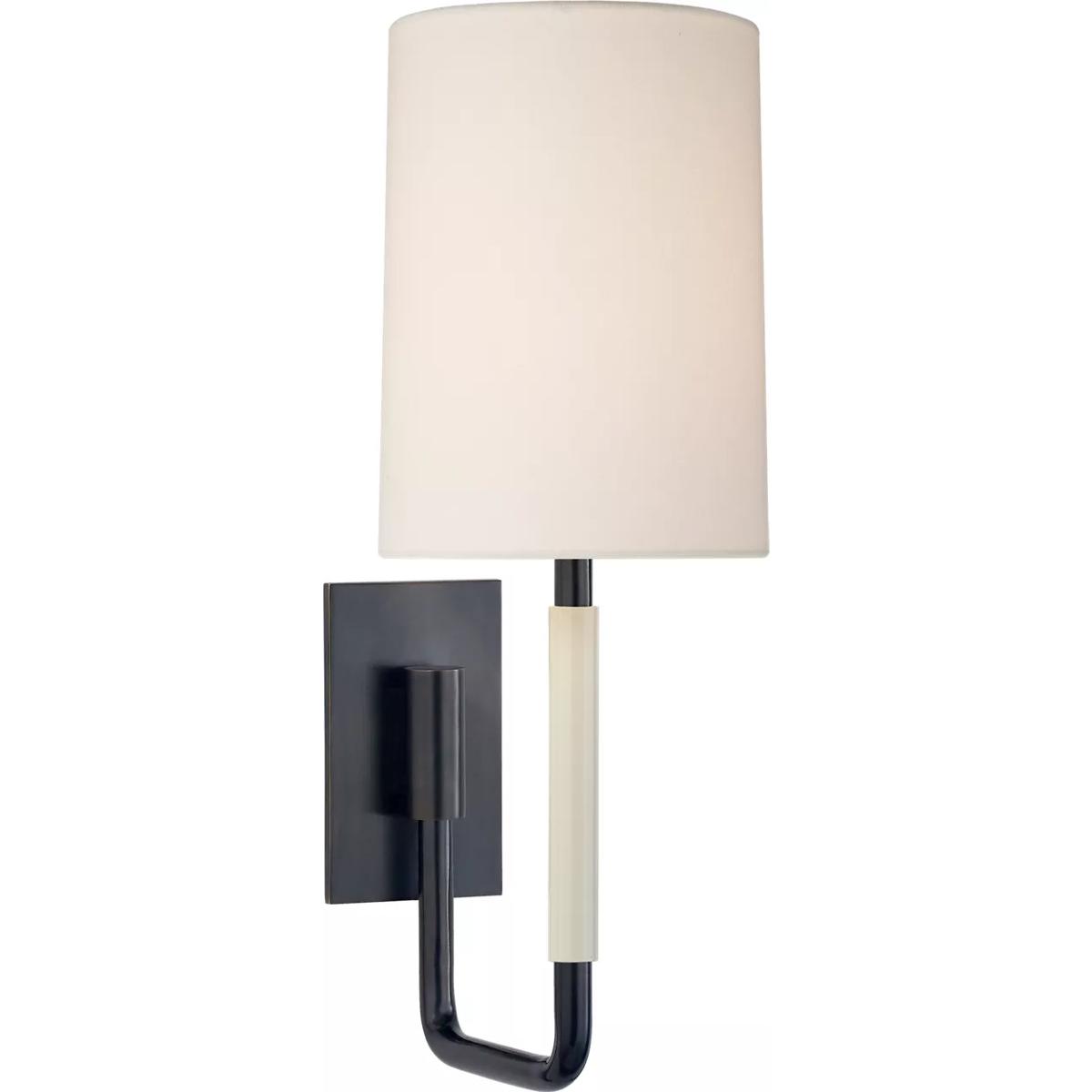 Visual Comfort Signature Collection BBL2132BZ-L Barbara Barry Clout 1 Light 5.25 inch Bronze Sconce Wall Light, Small