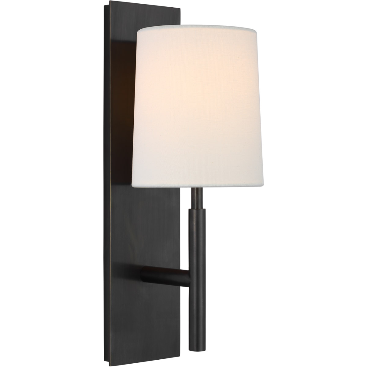 Visual Comfort Signature Collection BBL2172BZ-L Barbara Barry Clarion LED 5.5 inch Bronze Sconce Wall Light, Medium