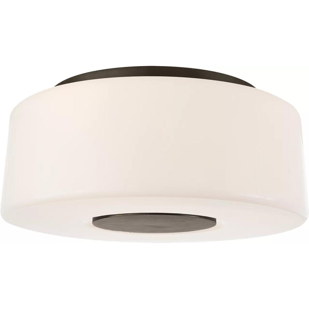 Visual Comfort Signature Collection BBL4106BZ-WG Barbara Barry Acme 3 Light 16.25 inch Bronze Flush Mount Ceiling Light, Large