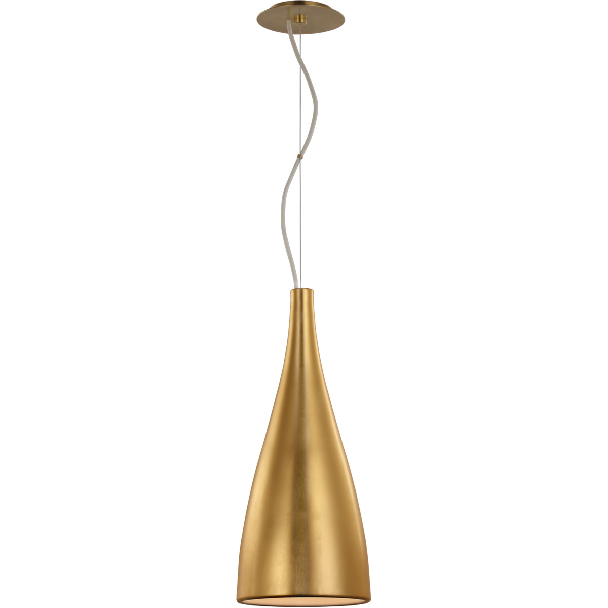 Visual Comfort Signature Collection BBL5137G Barbara Barry Nimbus LED 8.5 inch Gild Pendant Ceiling Light, Medium
