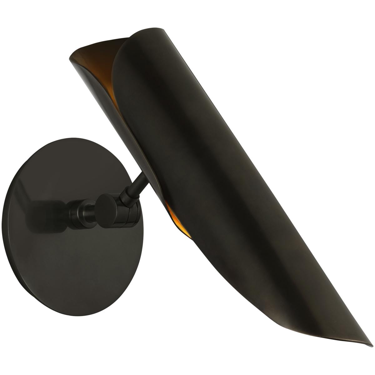 Visual Comfort Signature Collection CD2002GM Champalimaud Flore LED 5.25 inch Gun Metal Single Wall Light