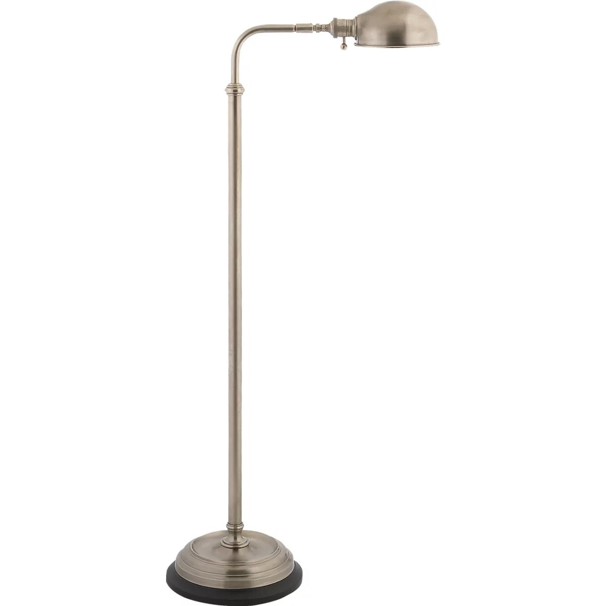 Visual Comfort Signature Collection CHA9161AN Chapman & Myers Apothecary 40 inch 60 watt Antique Nickel Floor Lamp Portable Light