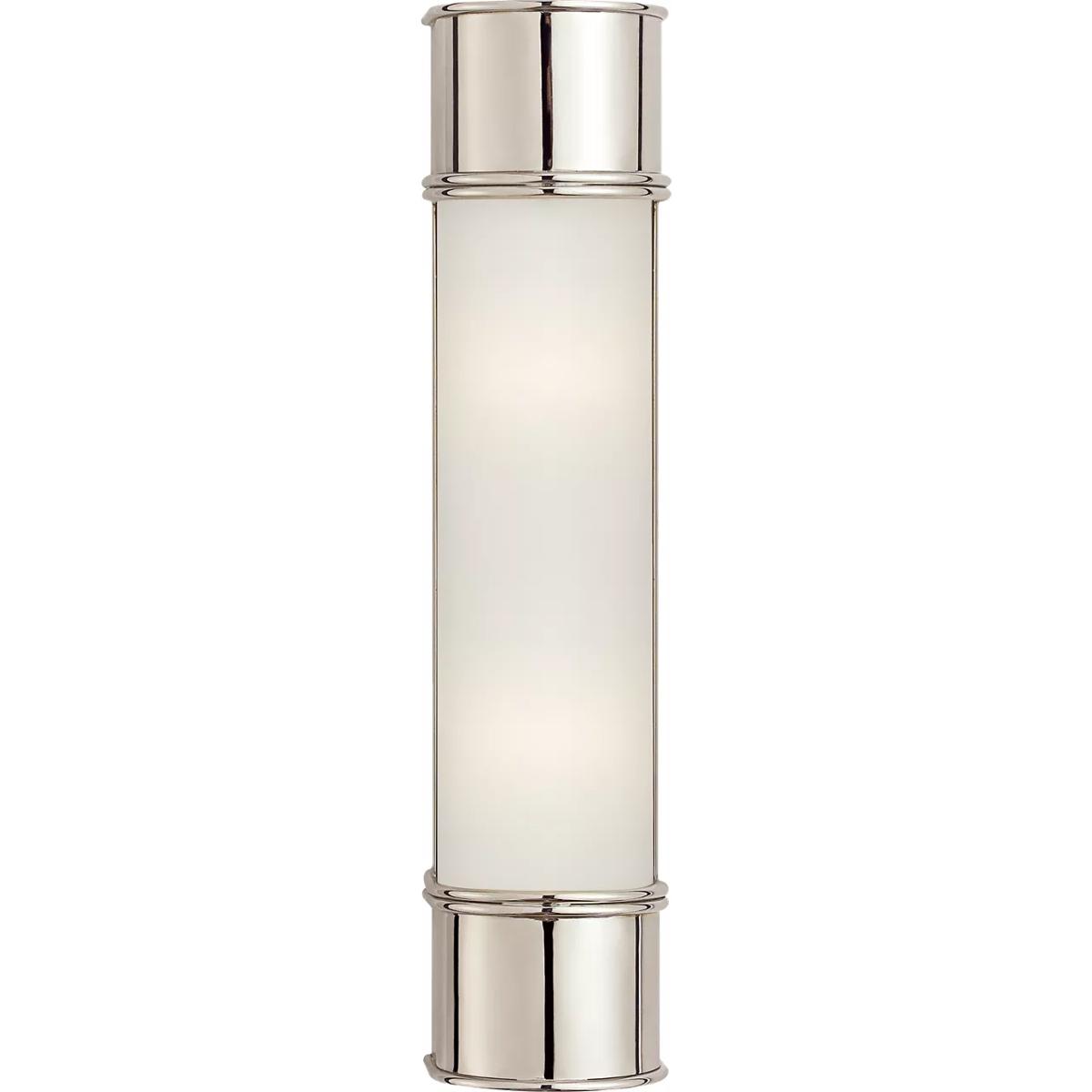 Lighting New York R-CHD1552PN-FG Visual Comfort E.F. Chapman Oxford 2 Light Bath Wall Light in Polished Nickel CHD1552PN-FG - Open Box