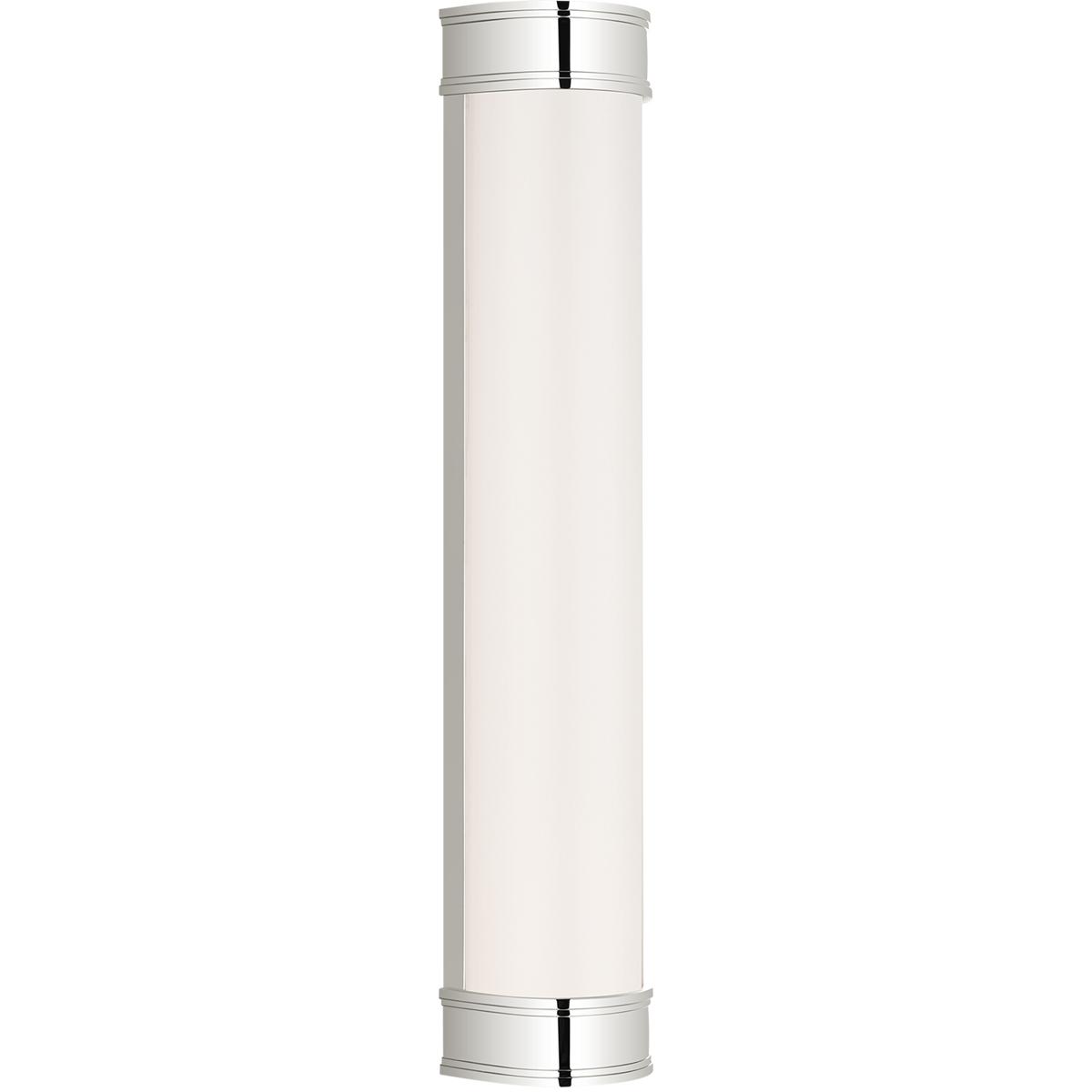 Visual Comfort Signature Collection CHD2064PN-WG Chapman & Myers Marden LED 4.25 inch Polished Nickel Salon Bath Sconce Wall Light
