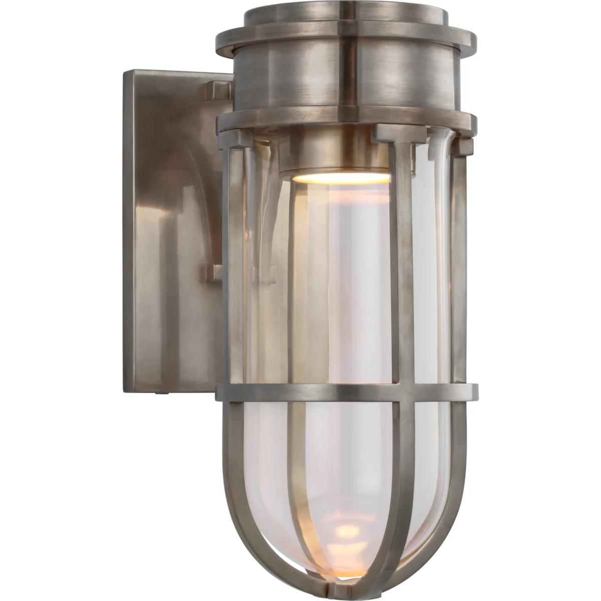 Lighting New York R-CHD2485AN-CG Visual Comfort Signature Collection Chapman & Myers Gracie LED 4.75 inch Antique Nickel Bracketed Sconce Wall Light C