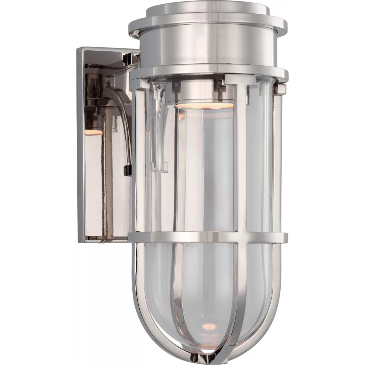 Visual Comfort Signature Collection CHD2485PN-CG Chapman & Myers Gracie LED 4.75 inch Polished Nickel Bracketed Sconce Wall Light