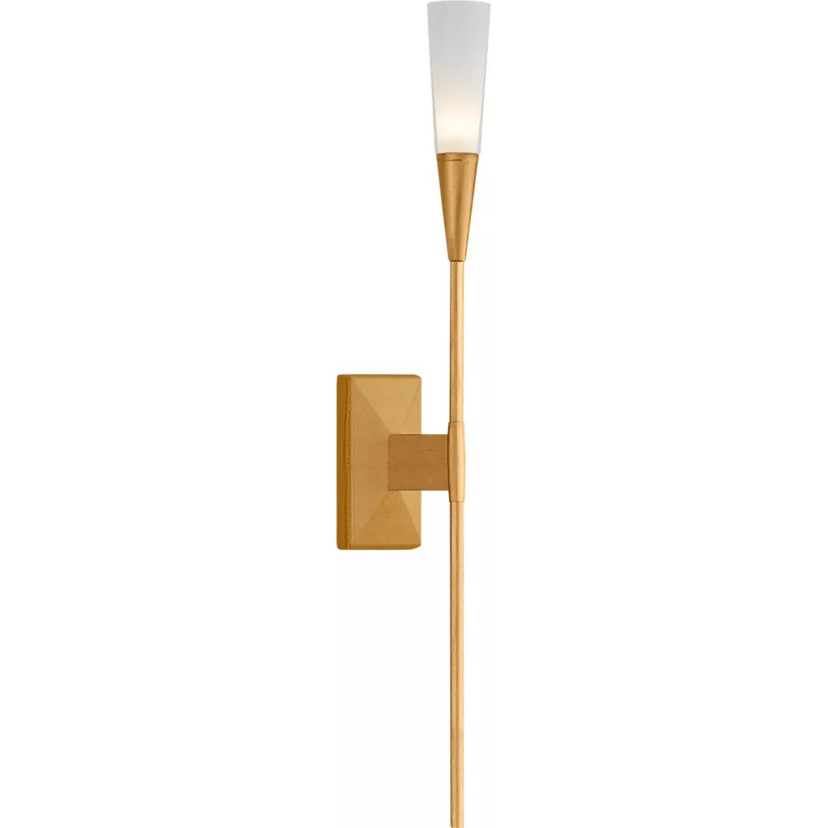 Visual Comfort Signature Collection CHD2601G Chapman & Myers Stellar LED 2.5 inch Gild Single Tail Sconce Wall Light