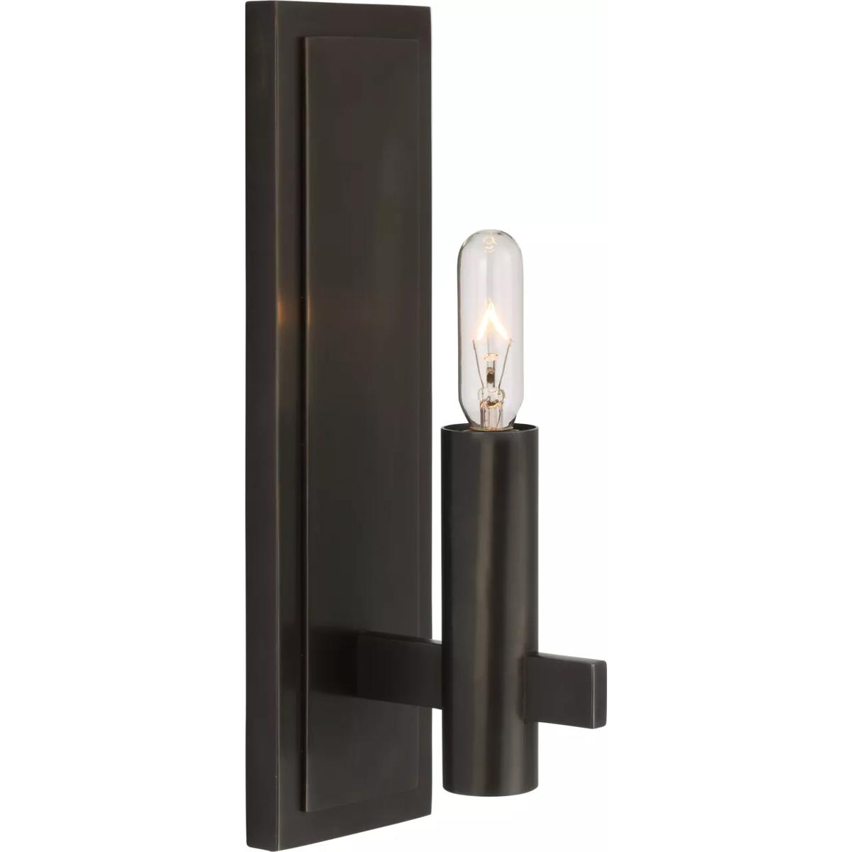Visual Comfort Signature Collection CHD2630BZ Chapman & Myers Sonnet LED 3 inch Bronze Single Sconce Wall Light in (None), Petite