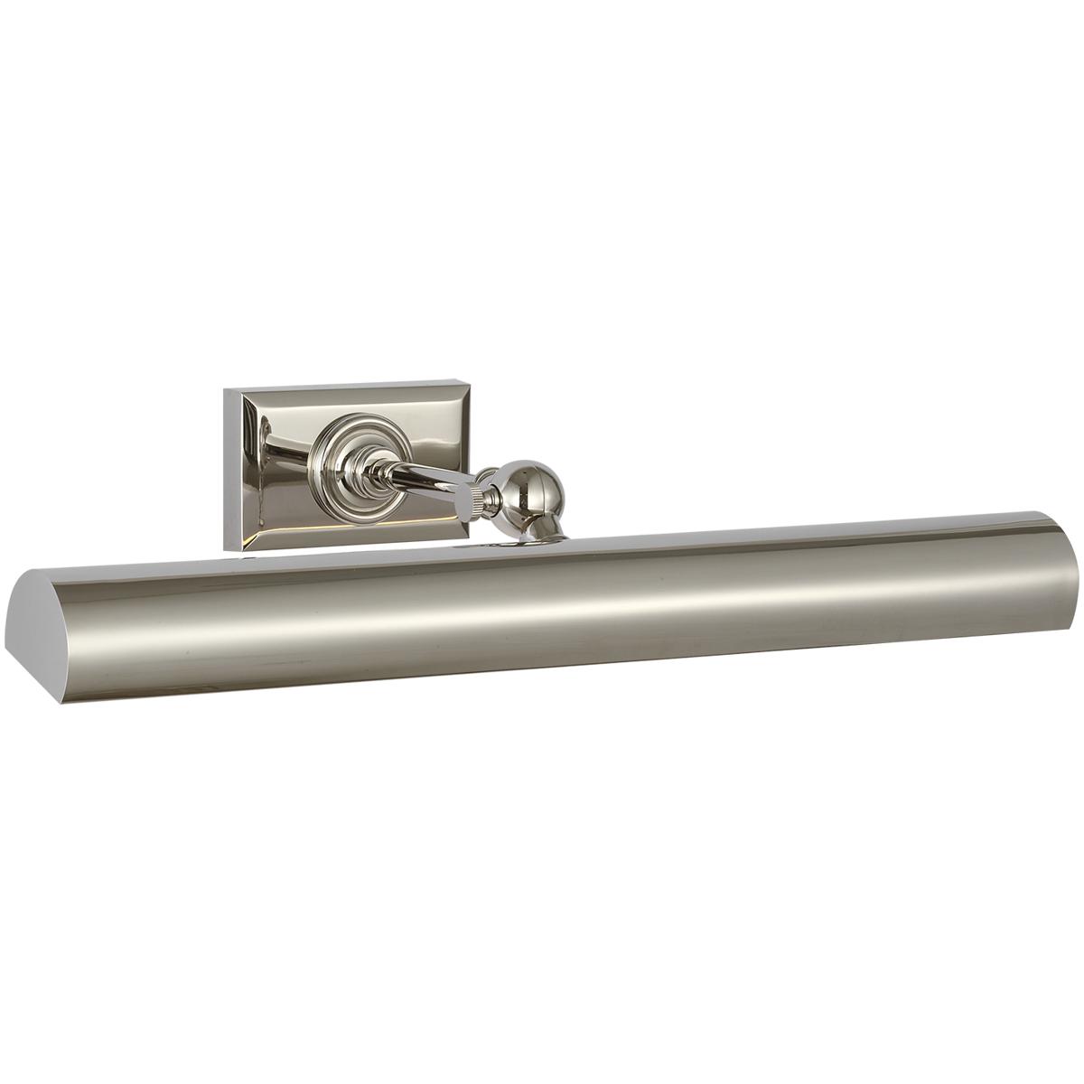 Visual Comfort Signature Collection CHD2702PN-CL Chapman & Myers Cabinet Maker 6 watt 18 inch Polished Nickel Cordless Picture Light Wall Light